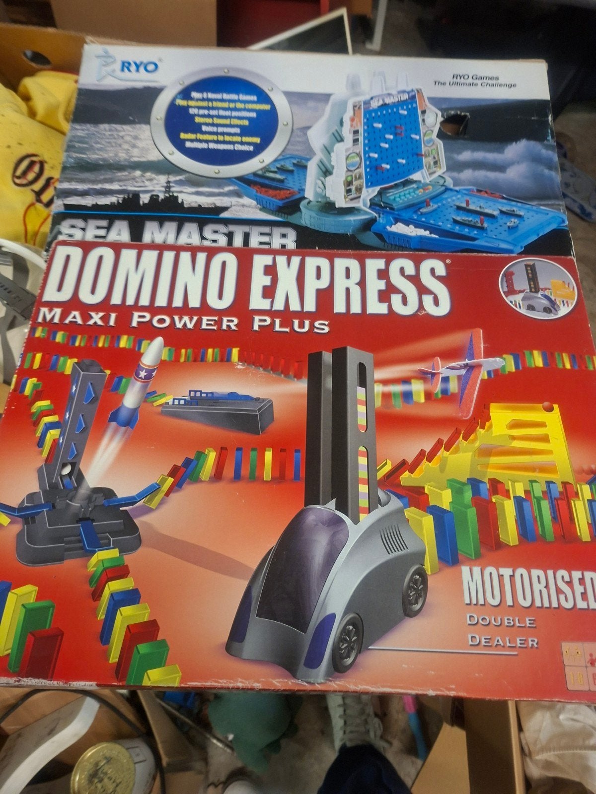 Sint tips: Domino Express, Aquabeads,  Princess Airbrus, Ophalen of Verzenden, Gebruikt, Knutselen