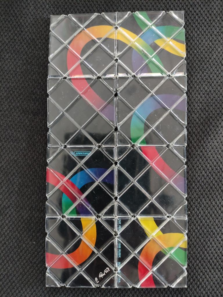 Rubik's magic vouw puzzel rubik 1986, Ophalen of Verzenden, Minder dan 500 stukjes, Gebruikt, Rubik's of 3D-puzzel