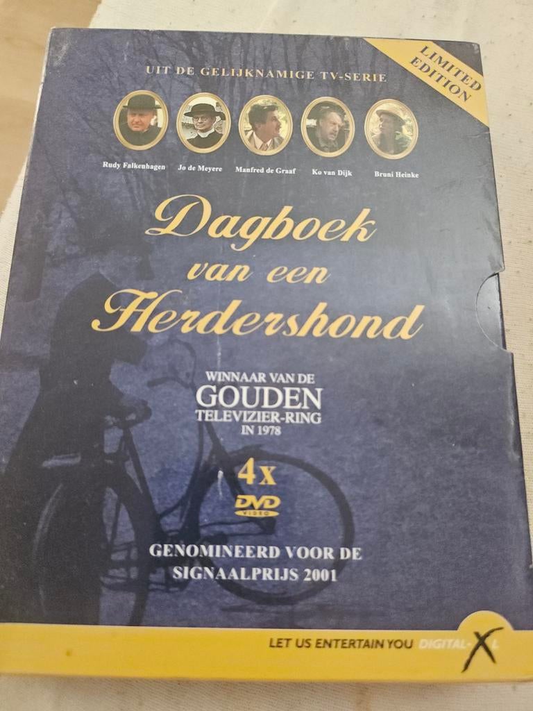 Dagboek van een Herdershond - Limited Edition 4x DVD, Alle leeftijden, Ophalen of Verzenden, Zo goed als nieuw, Boxset