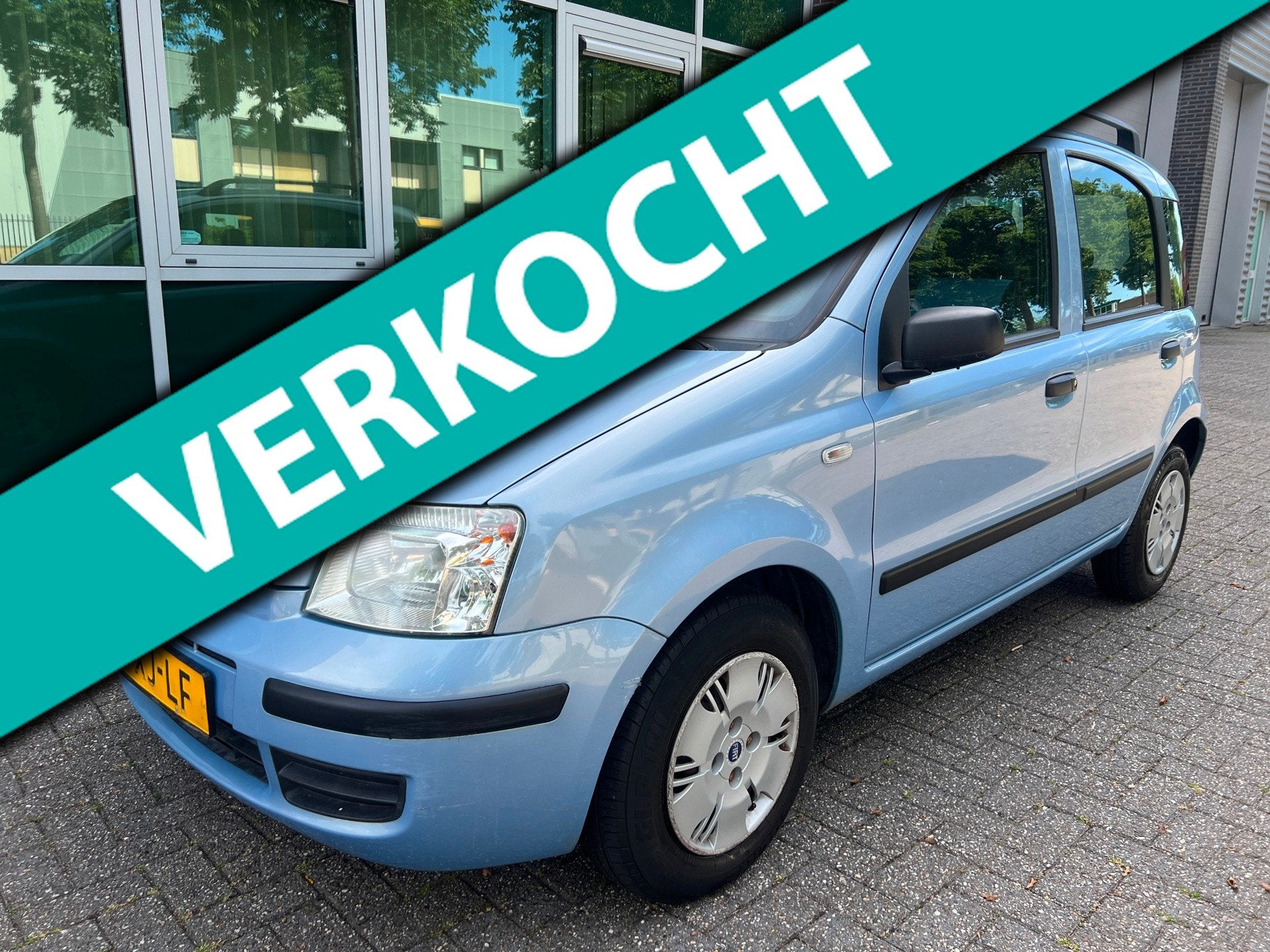 Fiat Panda 1.2 AUTOMAAT - 1E EIGENAAR - 37.000 NAP !, Parkeersensor, Gebruikt, 840 kg, Origineel Nederlands