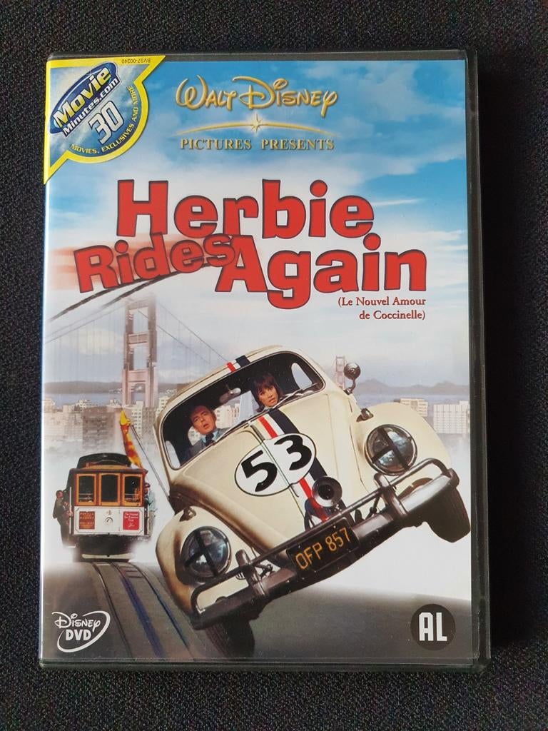 Disney: Herbie rides again, Alle leeftijden, Ophalen of Verzenden, 1980 tot heden, Zo goed als nieuw