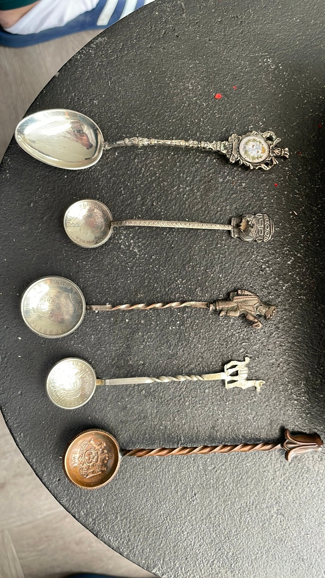 Zuid-Amerikaanse verzamellepeltjes (6 stuks), Ophalen of Verzenden