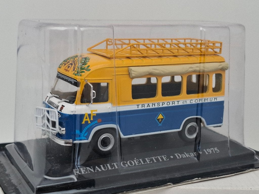 Stadsbus Dakar Sénegal Renault Goélette (1975) - 1/43, Hobby en Vrije tijd, Verzenden, Zo goed als nieuw, Auto, Overige merken