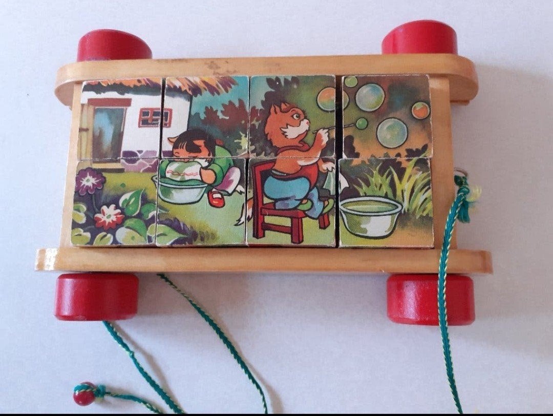 puzzelkar, Ophalen of Verzenden, Zo goed als nieuw, Puzzelen