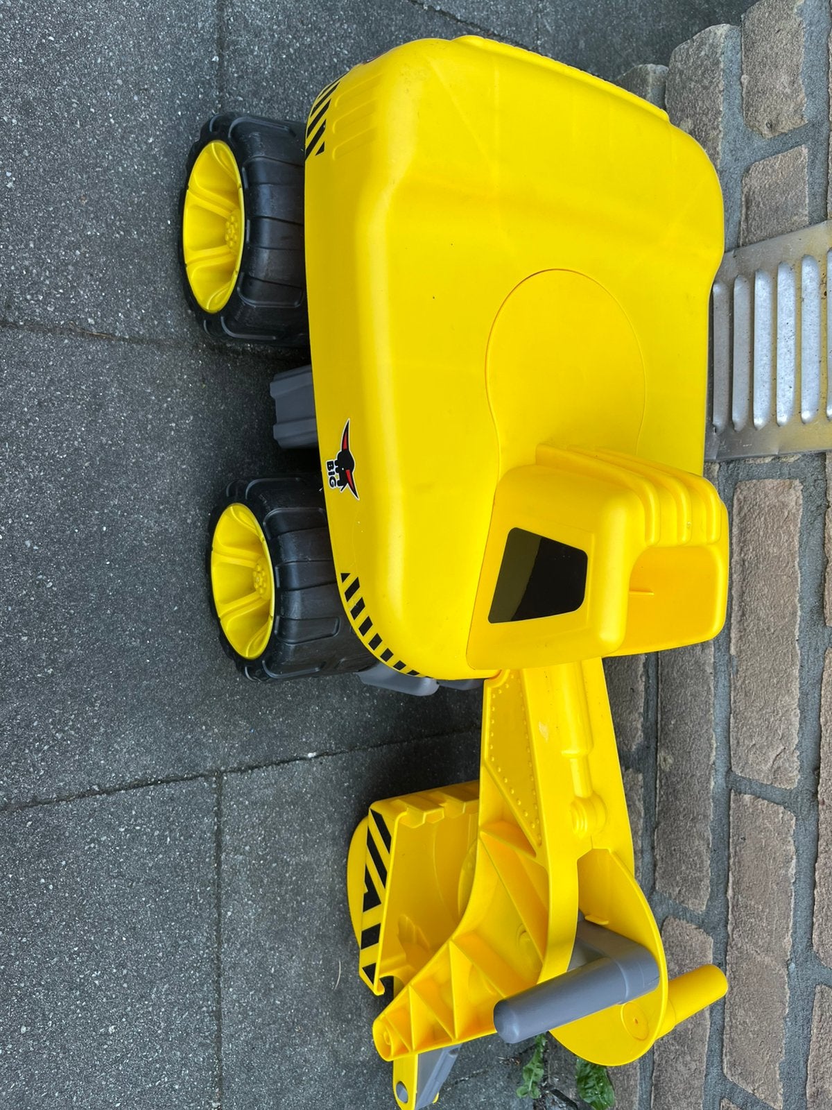 Graafmachine loopauto, Kinderen en Baby's, Speelgoed | Buiten | Los speelgoed, Ophalen, Zo goed als nieuw
