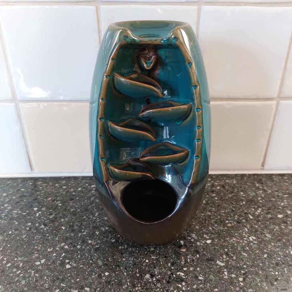 Wierook waterval, Ophalen of Verzenden, Blauw, Overige materialen, Kandelaar