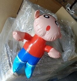 Partij opblaas Shin Chan 40cm, ., Nieuw, Ophalen of Verzenden, .