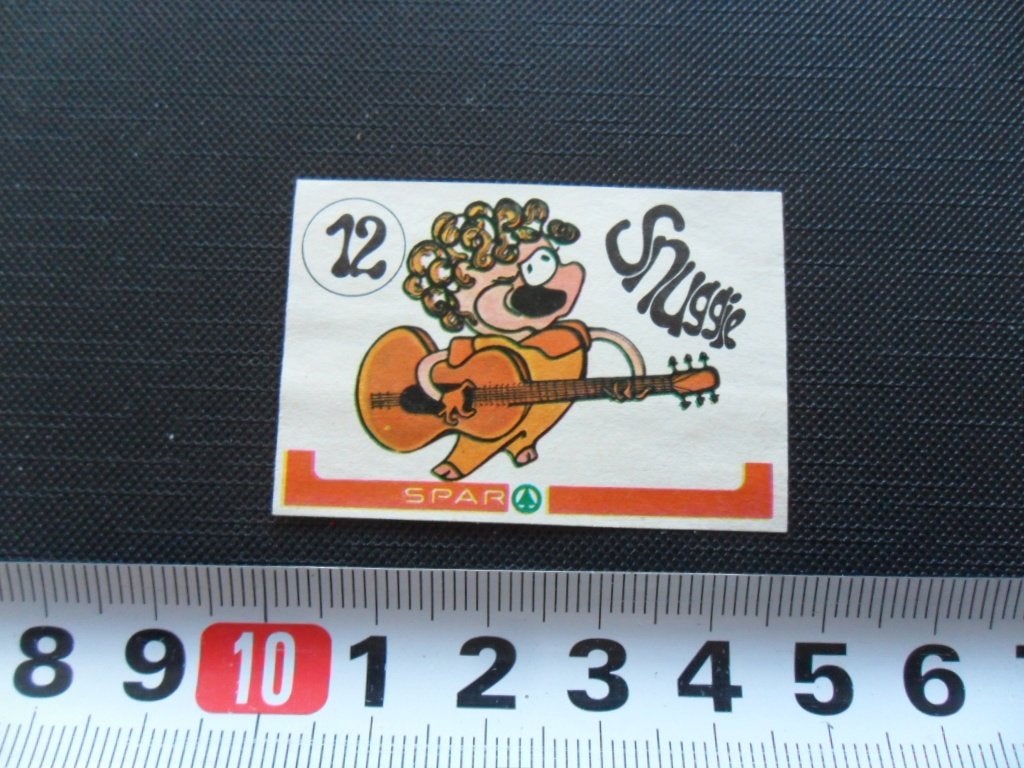 sticker plaatje supermarkt SPAR strip snuggie #12, Ophalen of Verzenden, Zo goed als nieuw