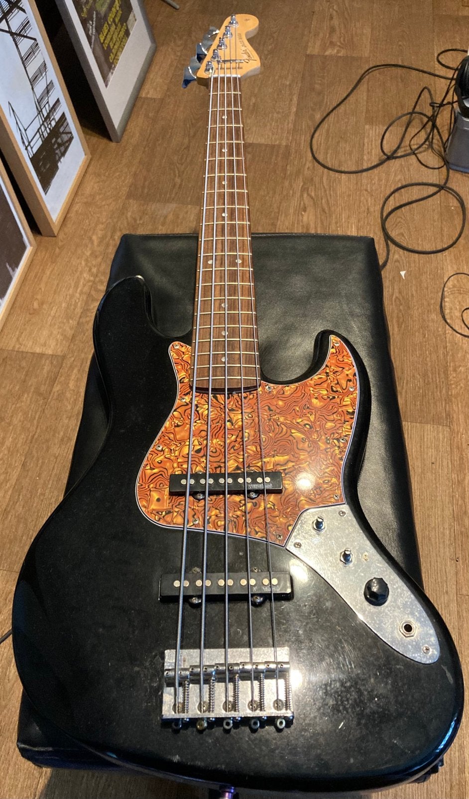 Jazz bass V, Muziek en Instrumenten, Snaarinstrumenten | Gitaren | Bas, Ophalen, Gebruikt, Elektrisch, 5-snarig