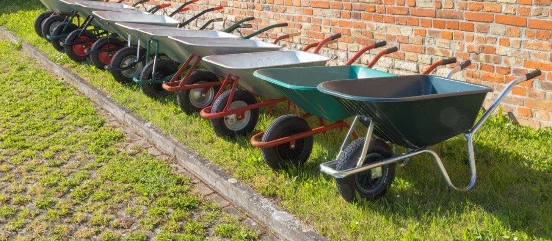 Kruiwagen met 1 / 2/  3 of 4 wielen  85L 100L 160 L 250 L, Tickets en Kaartjes, Recreatie | Overige, Eén persoon
