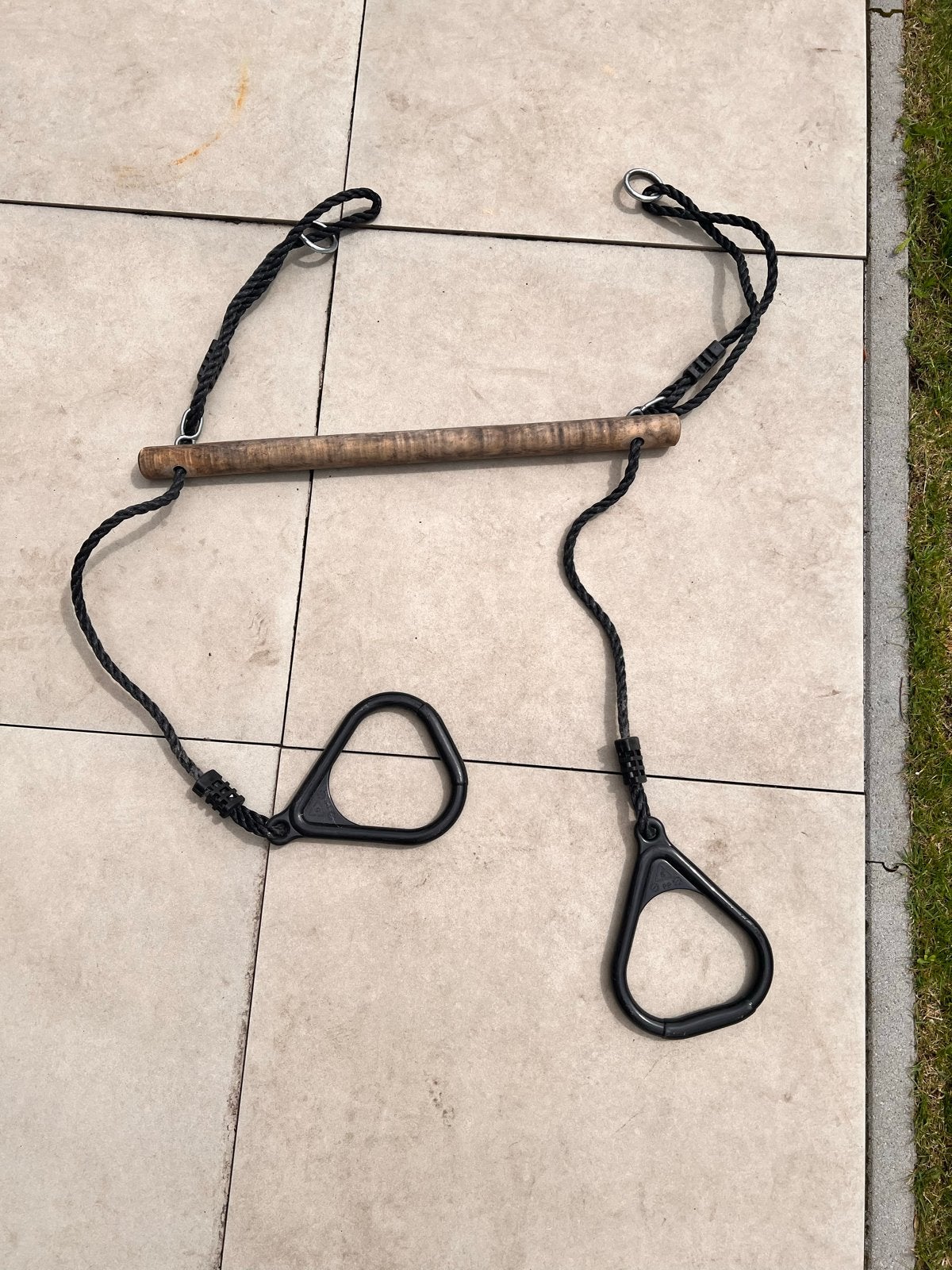 Rekstok met ringen voor speeltoestel, Ophalen of Verzenden, Gebruikt, Overige typen, Aanbouwonderdeel