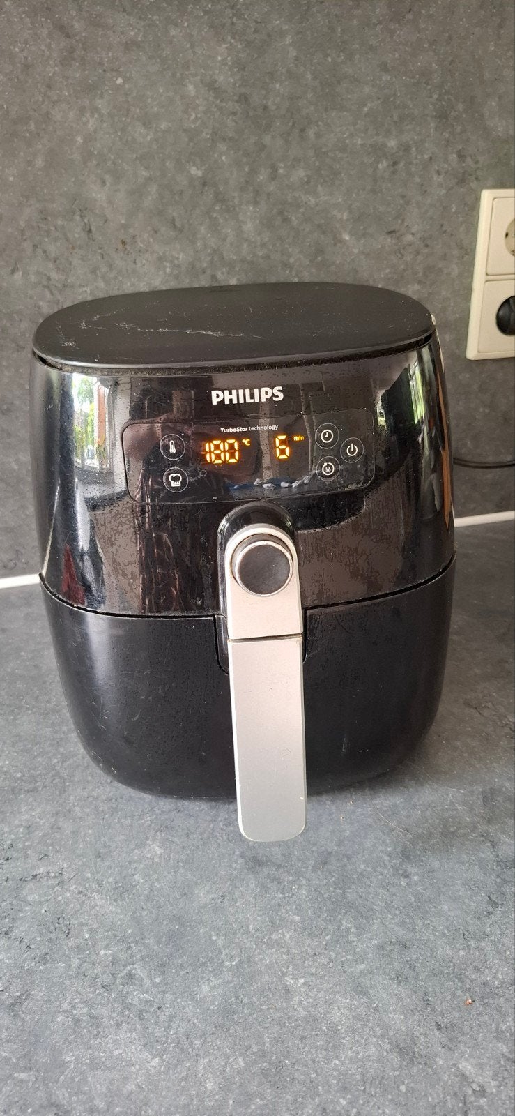 Philips Airfryer, Witgoed en Apparatuur, Airfryers, Ophalen of Verzenden, Gebruikt, Airfryer, 750 t/m 999 gram