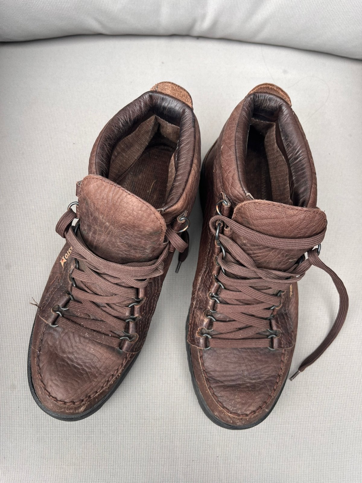 Mephisto goretex bruin halfhoog eur 8 US 8,5, Bruin, Ophalen of Verzenden, Zo goed als nieuw, Veterschoenen