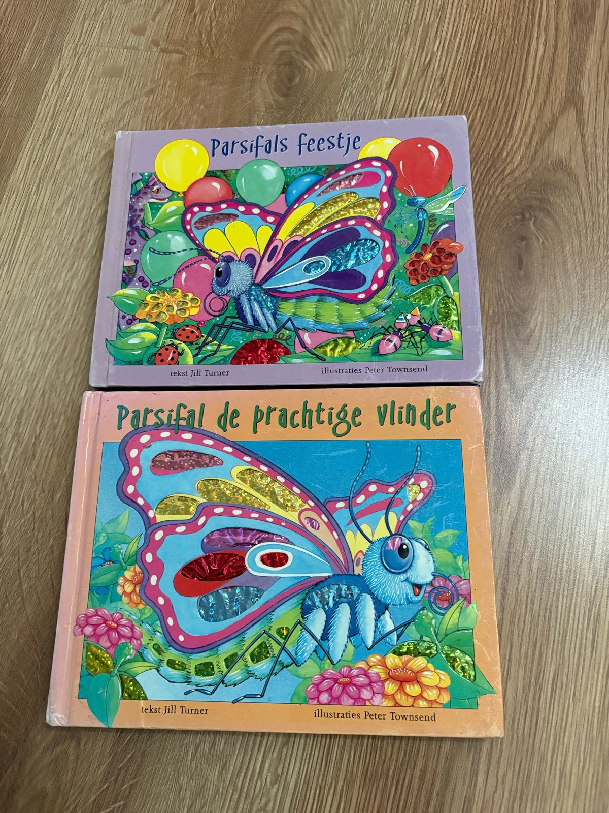 Parsifal de prachtige vlinder & Parsifals feestje (2 boeken), Ophalen, Gelezen, Fictie algemeen
