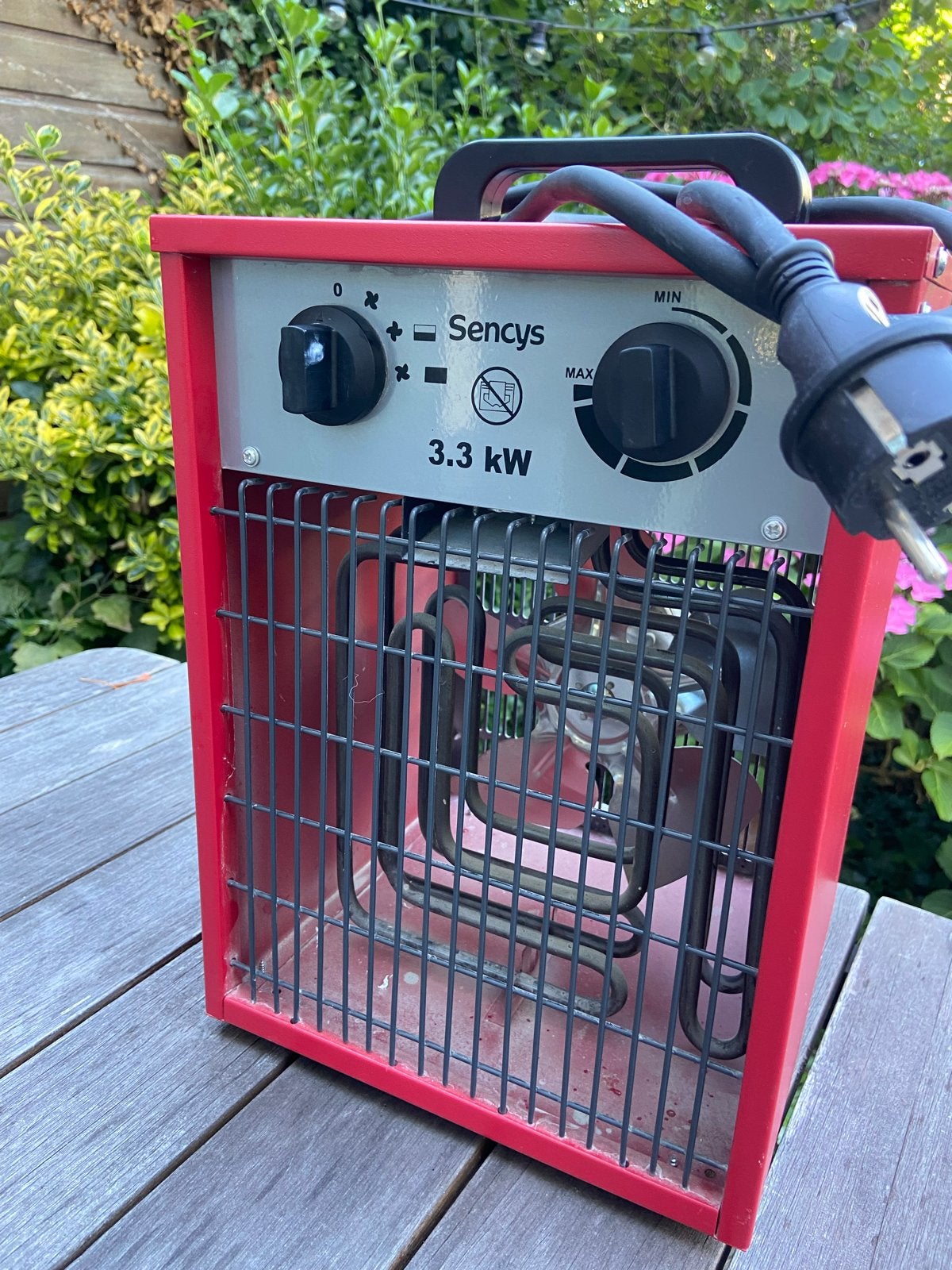 Sencys Ventilator Kachel 3.3kW - Krachtige Verwarming, Ophalen, Zo goed als nieuw