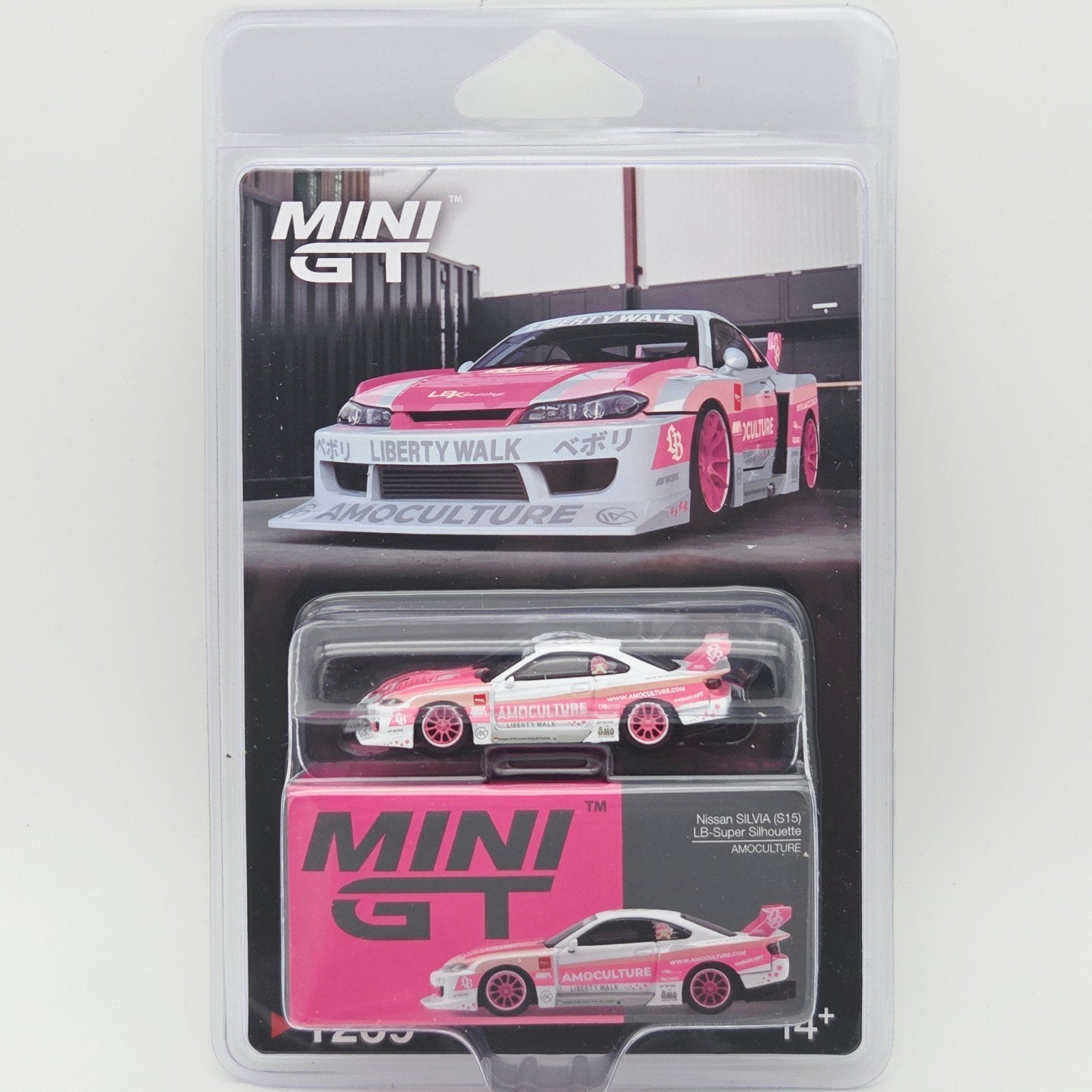 Mini Gt – 2026 Nissan Silvia (S15) LB-Super Silhouette Amocu