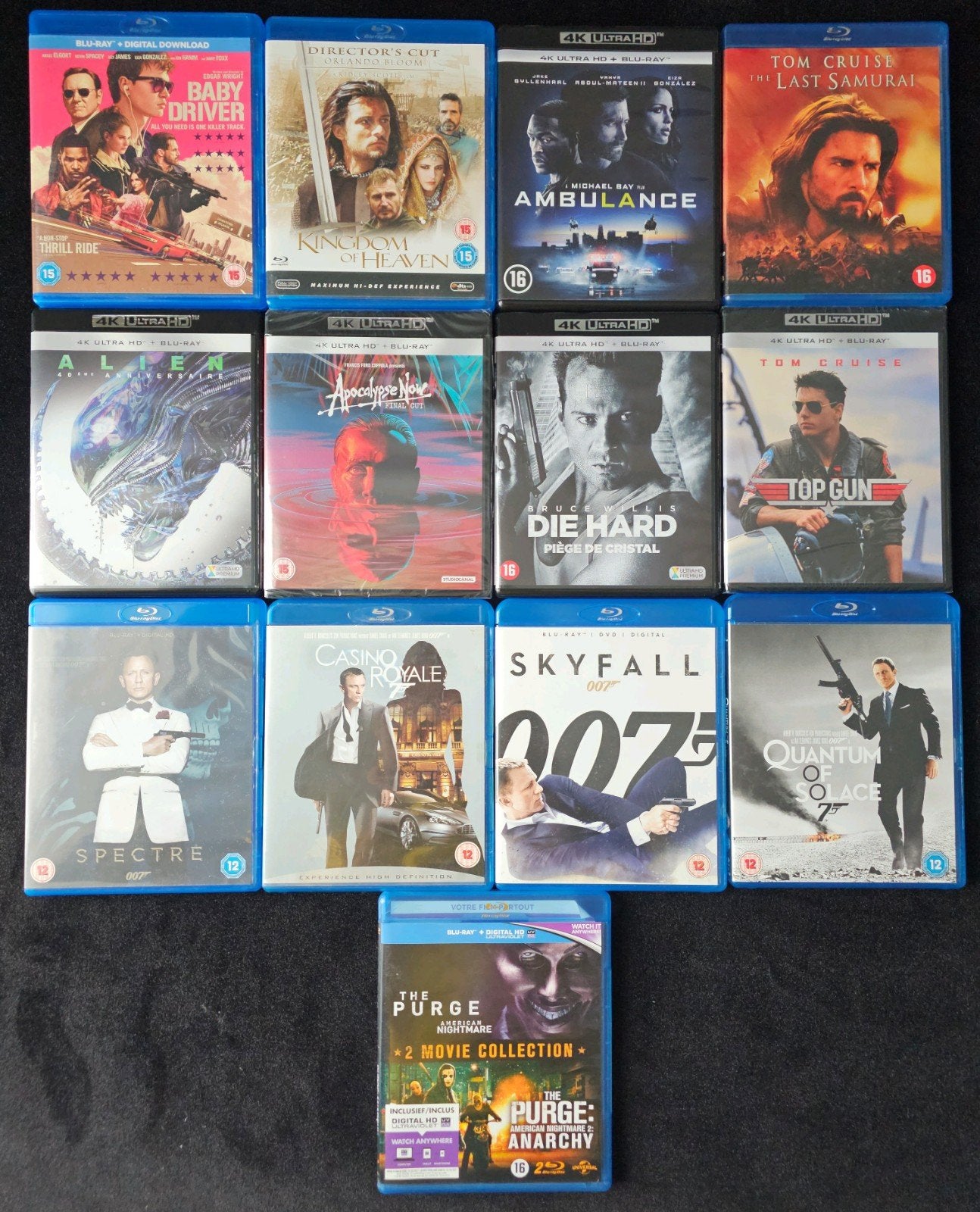 4K & Bluray films, Cd's en Dvd's, Blu-ray, Ophalen of Verzenden, Zo goed als nieuw, Actie