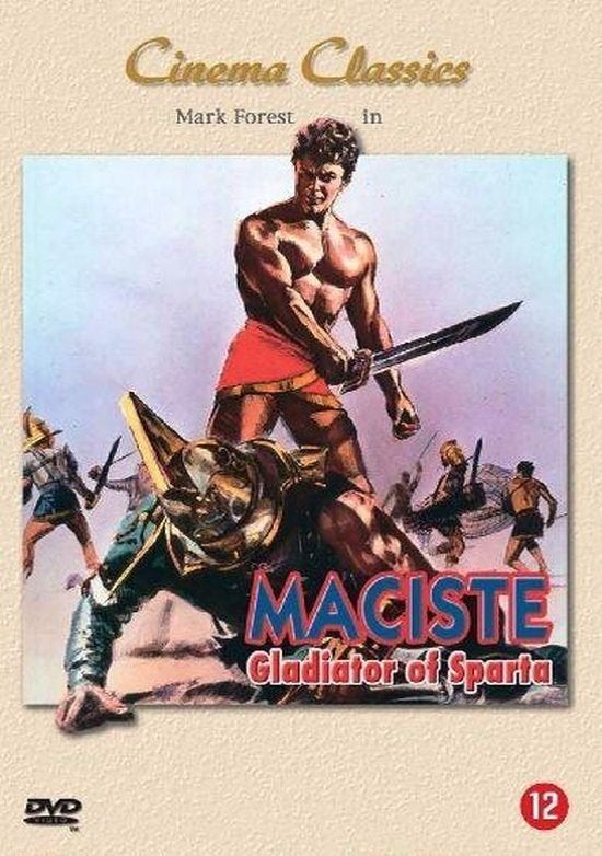 DVD Maciste, Gladiator of Sparta (met Mark Forest etc), Cd's en Dvd's, Vanaf 12 jaar, Ophalen of Verzenden, Gebruikt, Nederlands