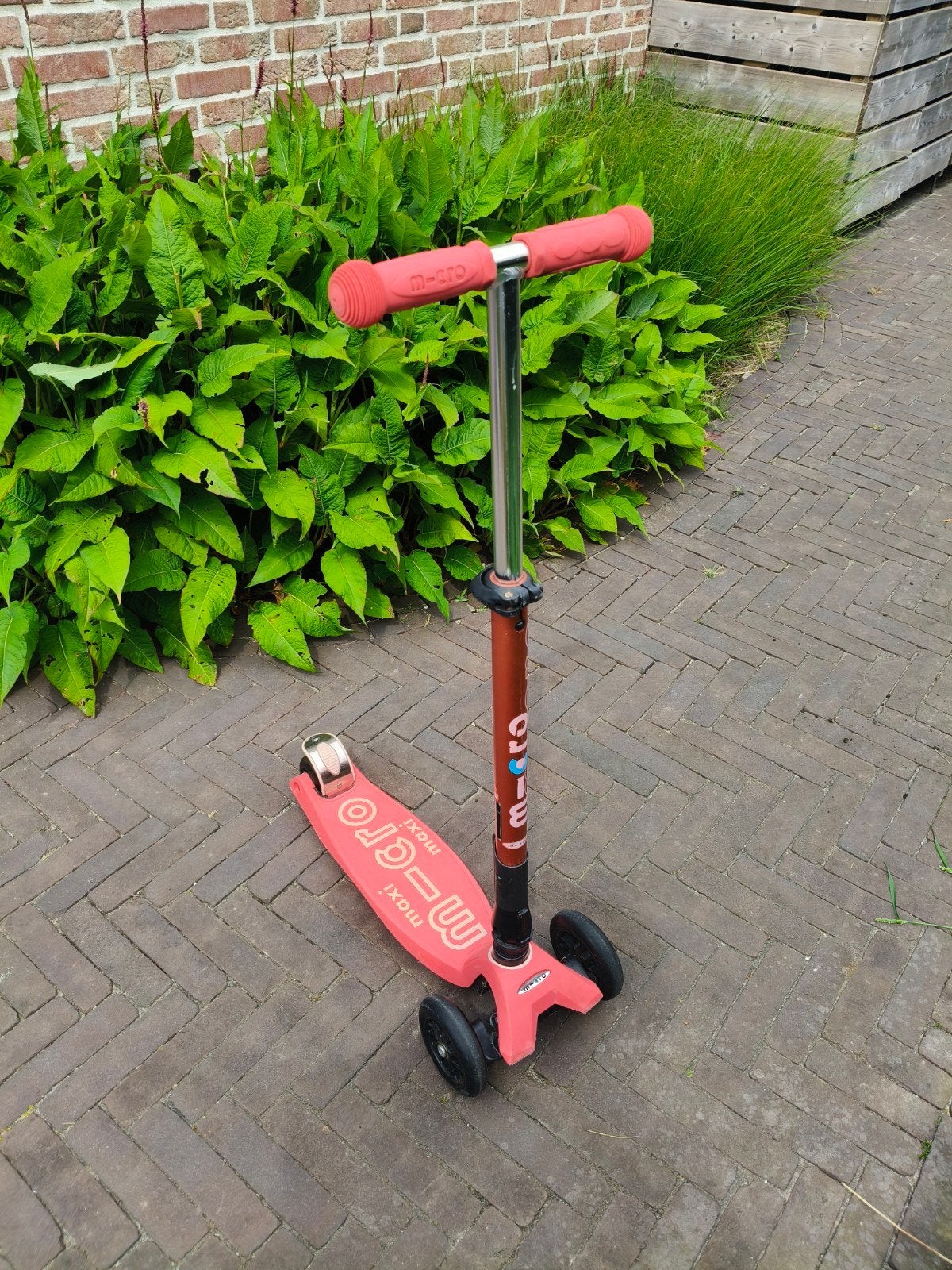 Micro Maxi step - roze OPVOUWBAAR, Fietsen en Brommers, Steps, Ophalen, Gebruikt, Gewone step