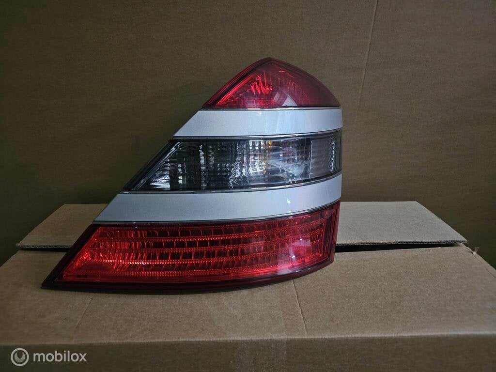 Mercedes S klasse Achterlicht rechts W221 A2218200266, Gebruikt, Ophalen of Verzenden