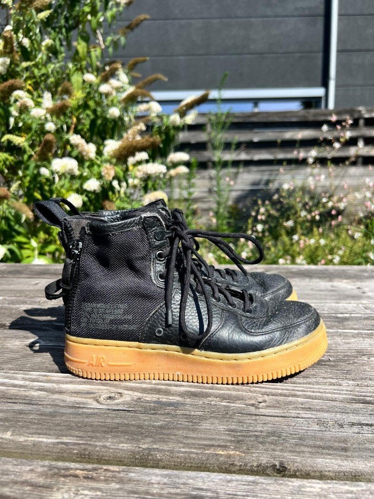 Nike Women SF Air Force 1 Mid, Zwart, Nike, Ophalen of Verzenden, Sneakers of Gympen