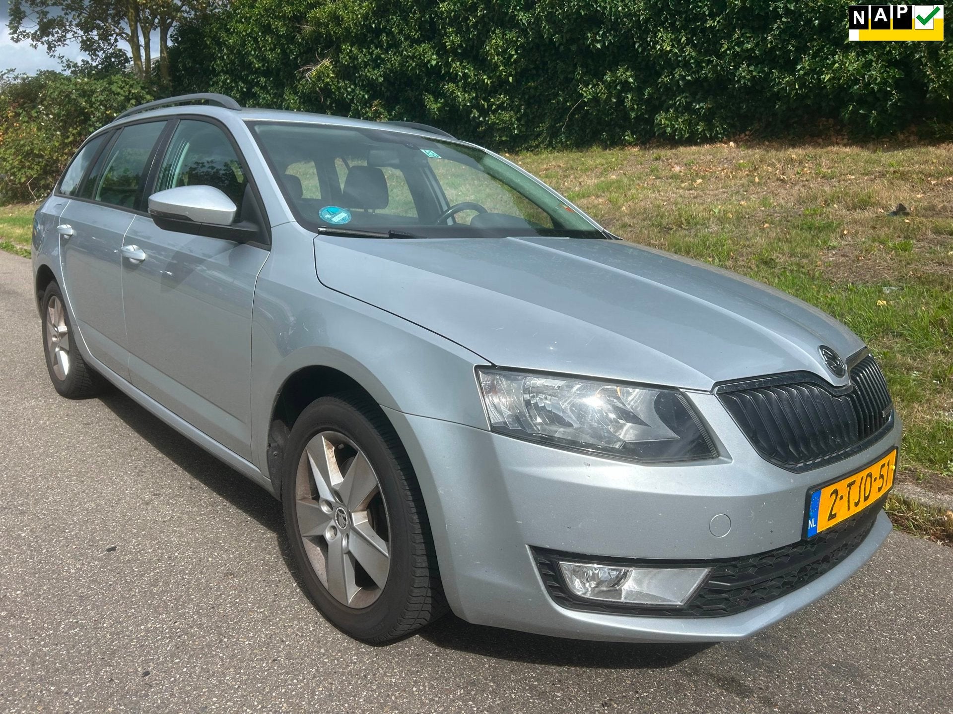 Skoda Octavia Combi 1.6 TDI Greenline Businessline - Clima -, Auto's, Euro 5, Gebruikt, 4 cilinders, Origineel Nederlands