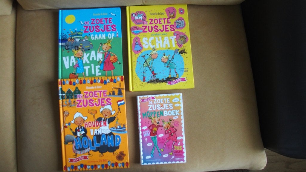 4x De zoete zusjes - Hanneke de Zoete, Ophalen of Verzenden, Zo goed als nieuw, Hanneke de Zoete, Fictie algemeen
