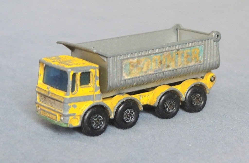 Matchbox nr. 51 - 8 Wheel Tipper / Kiepauto, Ophalen of Verzenden, Gebruikt, Bus of Vrachtwagen