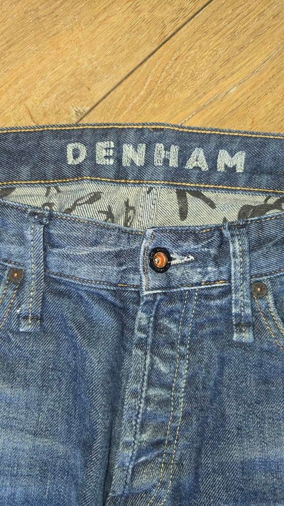 Denham spijkerbroek maat 36/32  perfecte staat, W36 - W38 (confectie 52/54), Blauw, Ophalen of Verzenden, Zo goed als nieuw