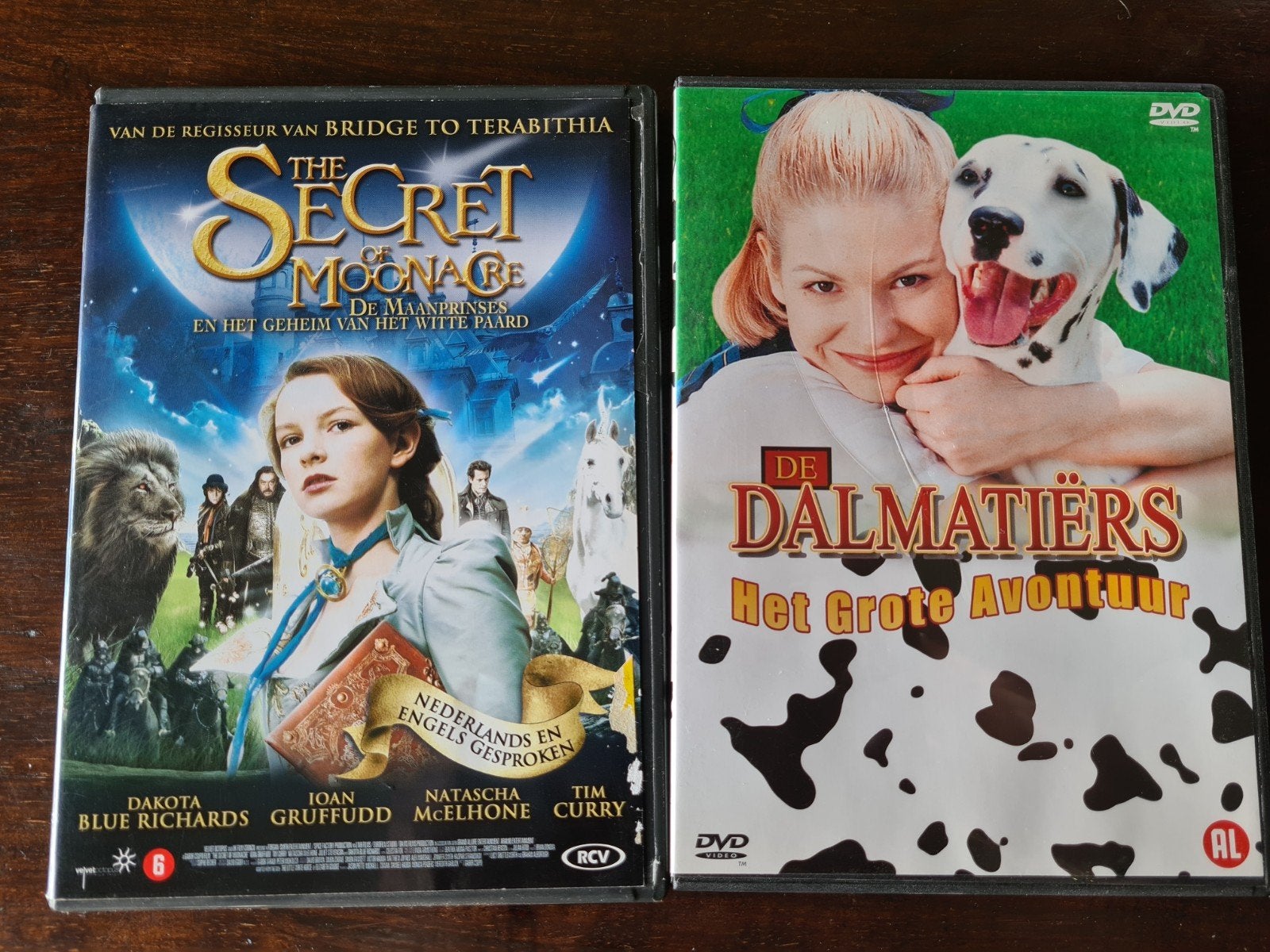 DE MAANPRINSES EN HET GEHEIM VAN HET WITTE PAARD/DALMATIERS, Vanaf 6 jaar, Ophalen of Verzenden, Zo goed als nieuw