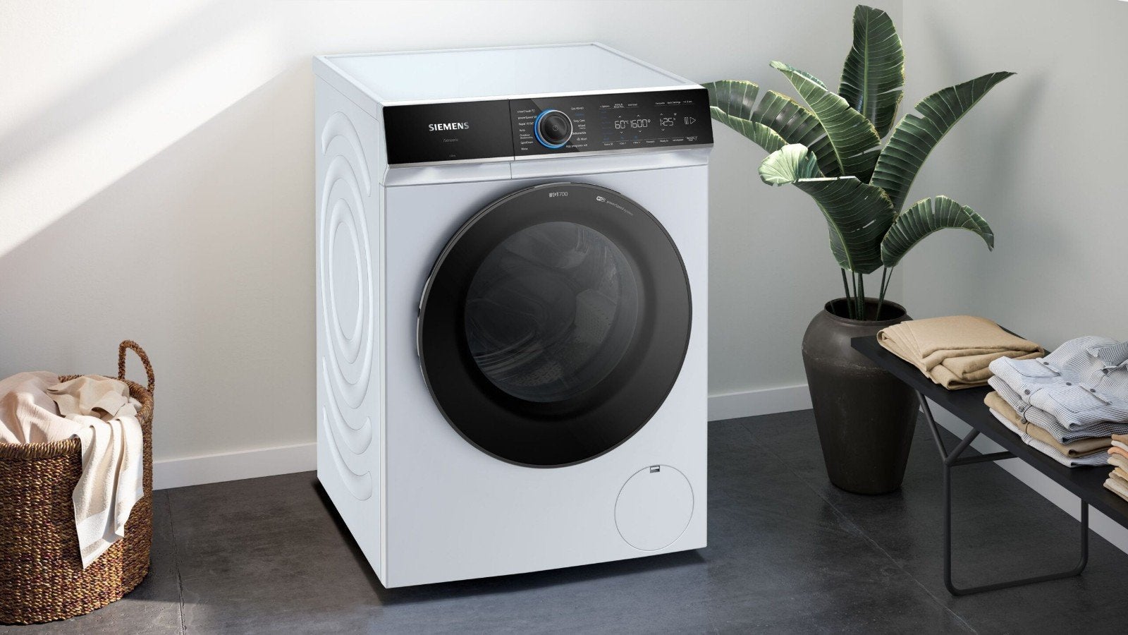 Siemens iQ700 wasmachine 10 kg –A-Energieklasse - Als nieuw, 10 kg of meer, Energieklasse A of zuiniger, Ophalen of Verzenden