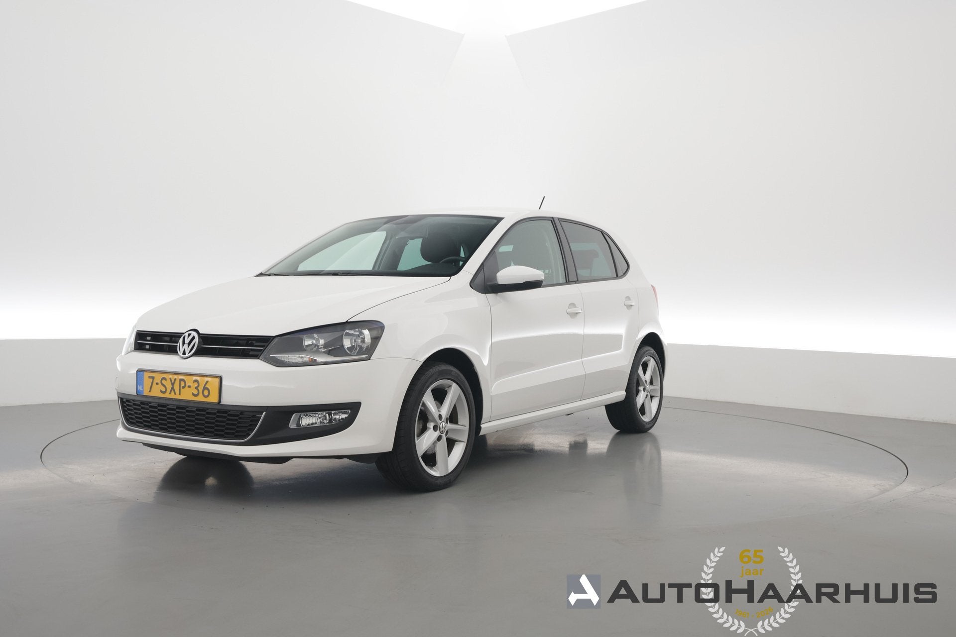 Volkswagen Polo 1.2 TSI Highline Edition | Orgi NL | Rijklaa, Auto's, Stof, Zwart, 4 cilinders, Wit