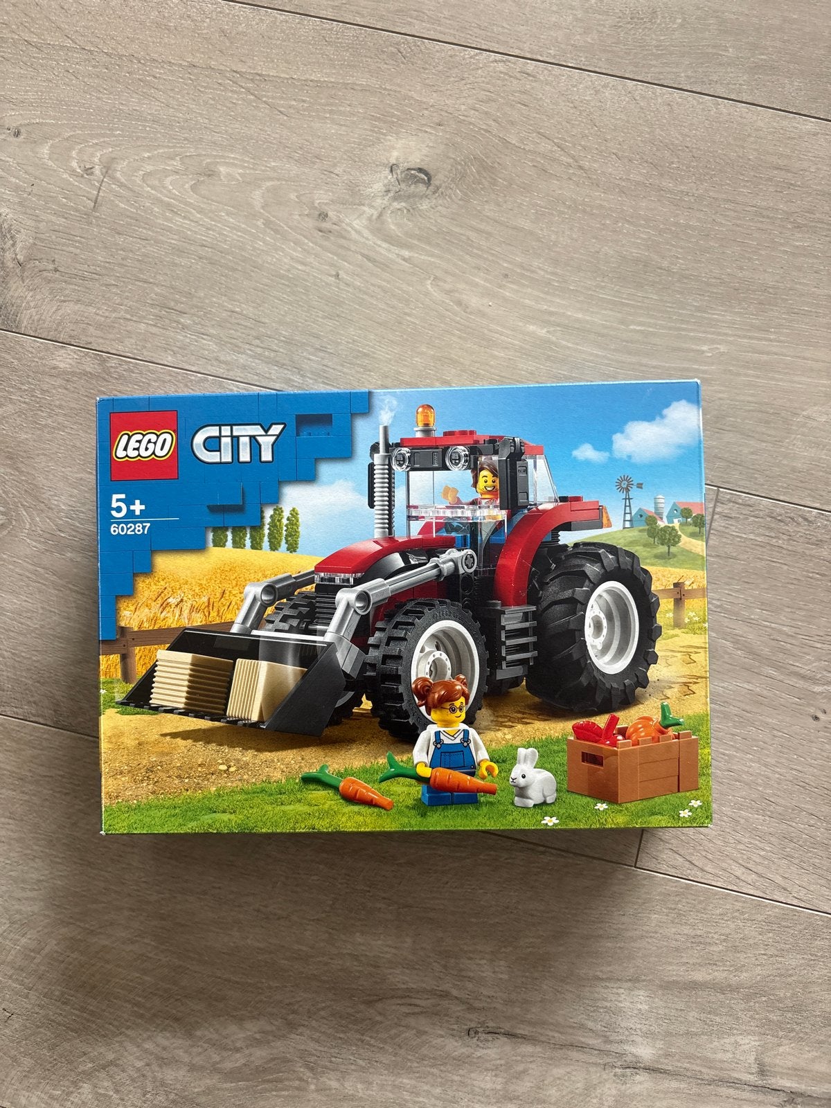 LEGO City Tractor 60287 - Zo goed als nieuw met doos, City, Lego, Ophalen of Verzenden, Zo goed als nieuw