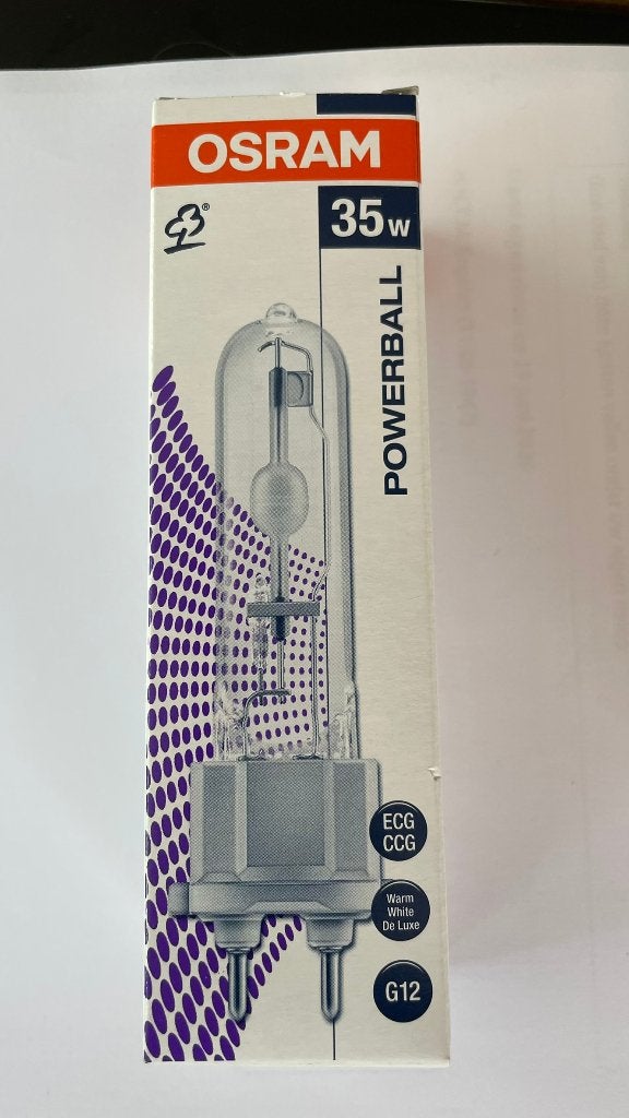 Halogeen metaaldamp lamp, 30 tot 60 watt, Halogeen (gloei)lamp, Nieuw, Overige fittingen