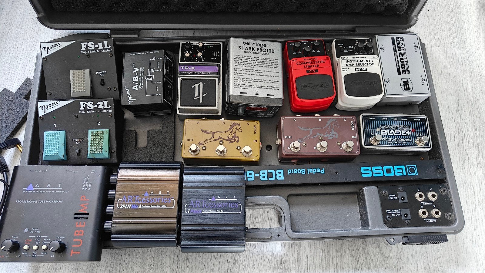 Diverse effecten pedalen en switches, Ophalen of Verzenden, Gebruikt
