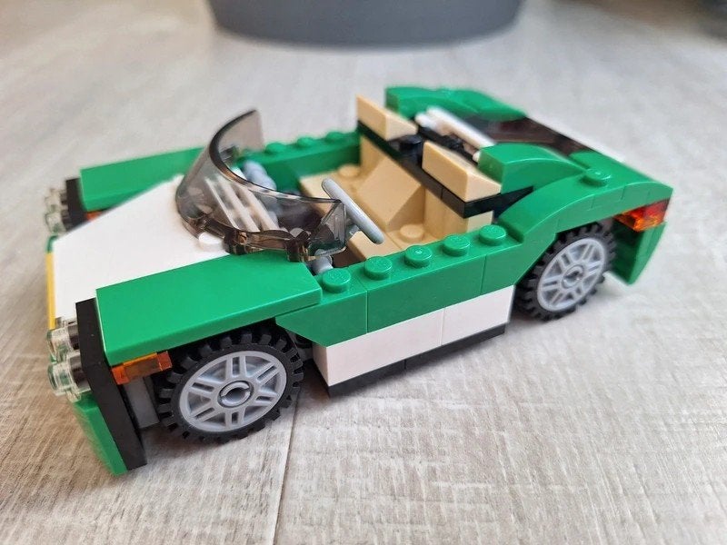 LEGO Creator 31056 Groene Cabrio 3-in-1 Set, Ophalen of Verzenden, Zo goed als nieuw, Overige merken