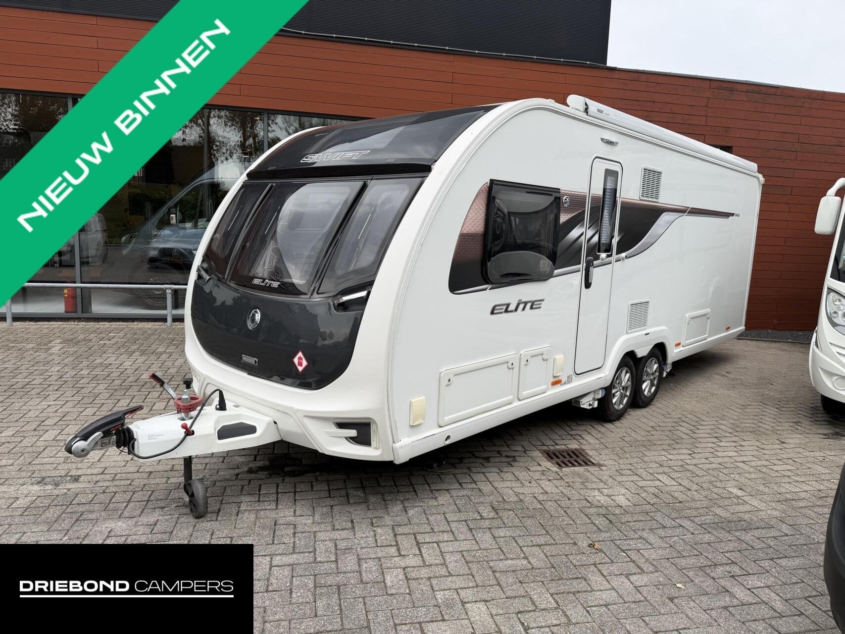 Swift Elite 645 Levelsysteem Mover Luifel Zonnepaneel Oven, 7 tot 8 meter, Bedrijf, Swift, Tot en met 4