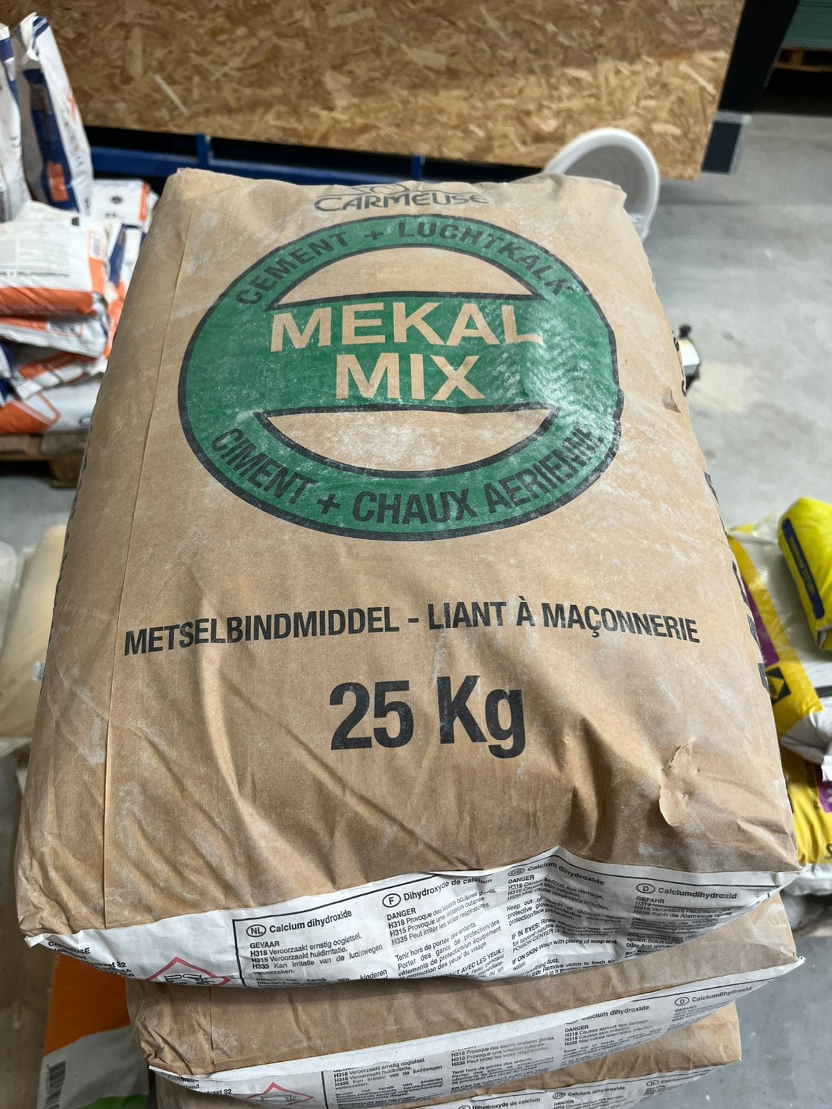 Mekal mix, Ophalen, Zo goed als nieuw