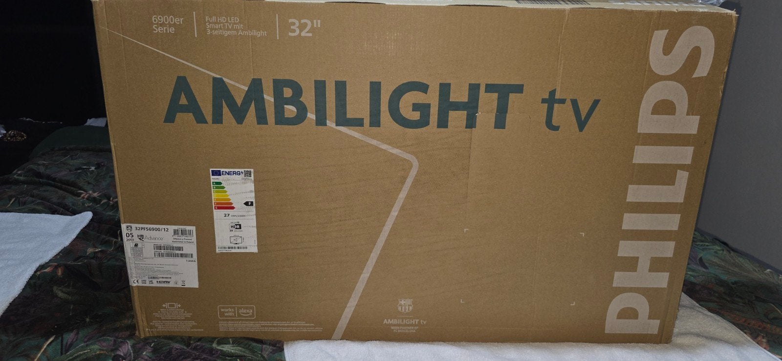 Philips Ambilight TV 32 inch Full HD LED Smart TV, Philips, LED, 50 Hz, Nieuw
