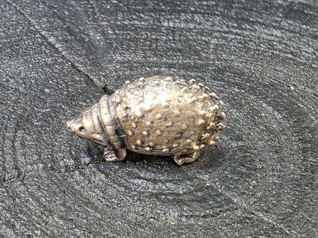 Zilveren miniatuur egel, Verzenden, Zilver