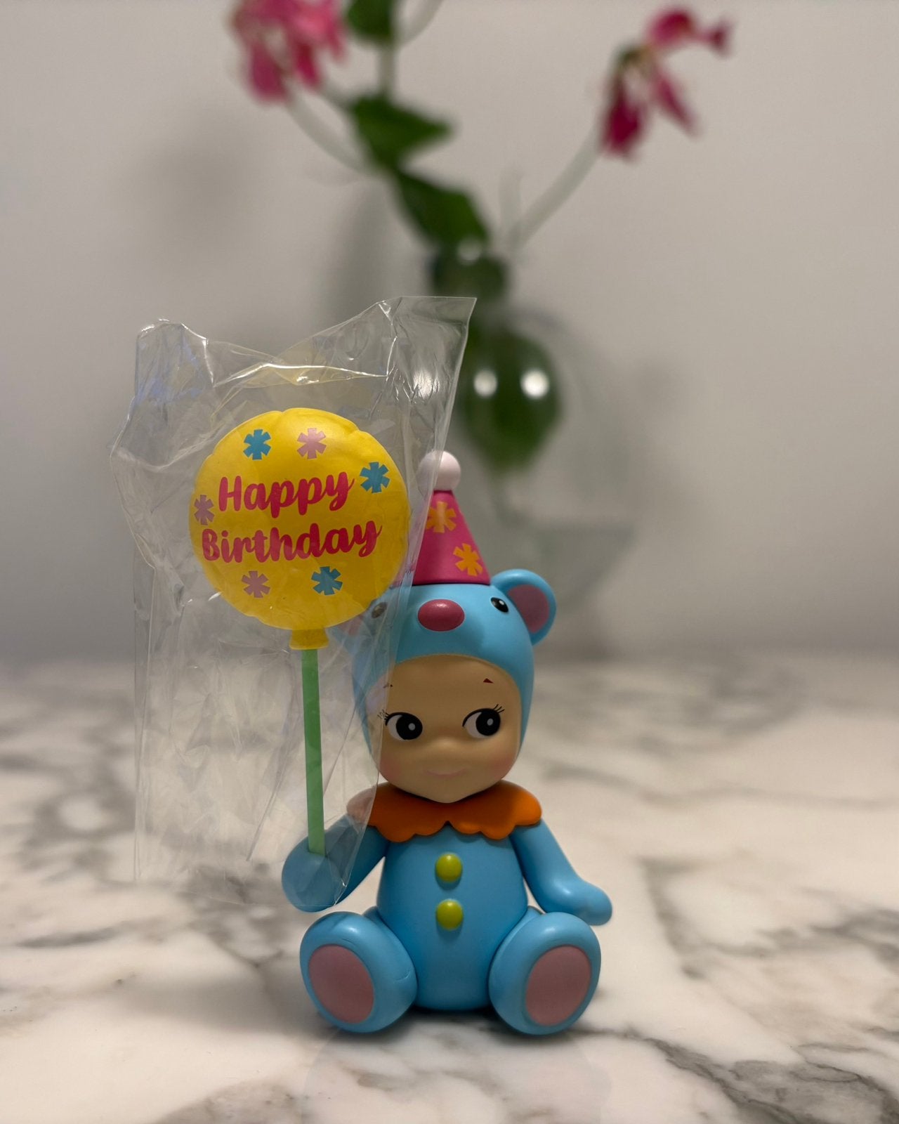 Sonny Angel - Birthday Gift Bear - Blue - Round Balloon, Verzamelen, Ophalen of Verzenden, Nieuw
