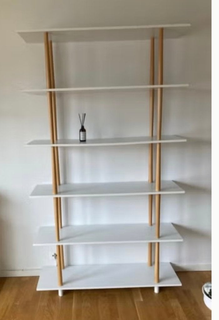 OPRUIMING! NIEUW IN DOOS kast open kast wit,eiken boekenkast, Ophalen of Verzenden, Zo goed als nieuw, 25 tot 50 cm, 150 tot 200 cm