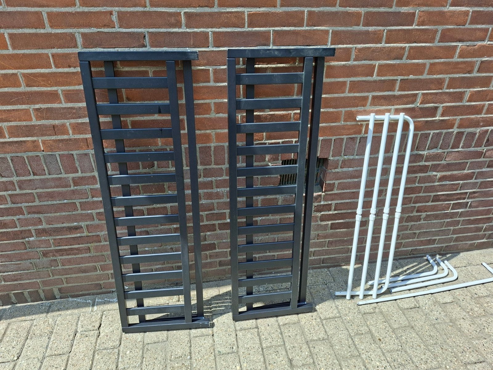 3 bedhekjes, Ophalen, Zwart, Zo goed als nieuw, Overige maten