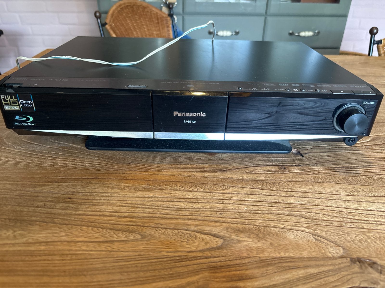 Panasonic SA-BT100 Blu-ray Disc Home Theater Systeem, Ophalen of Verzenden, Zo goed als nieuw, Panasonic
