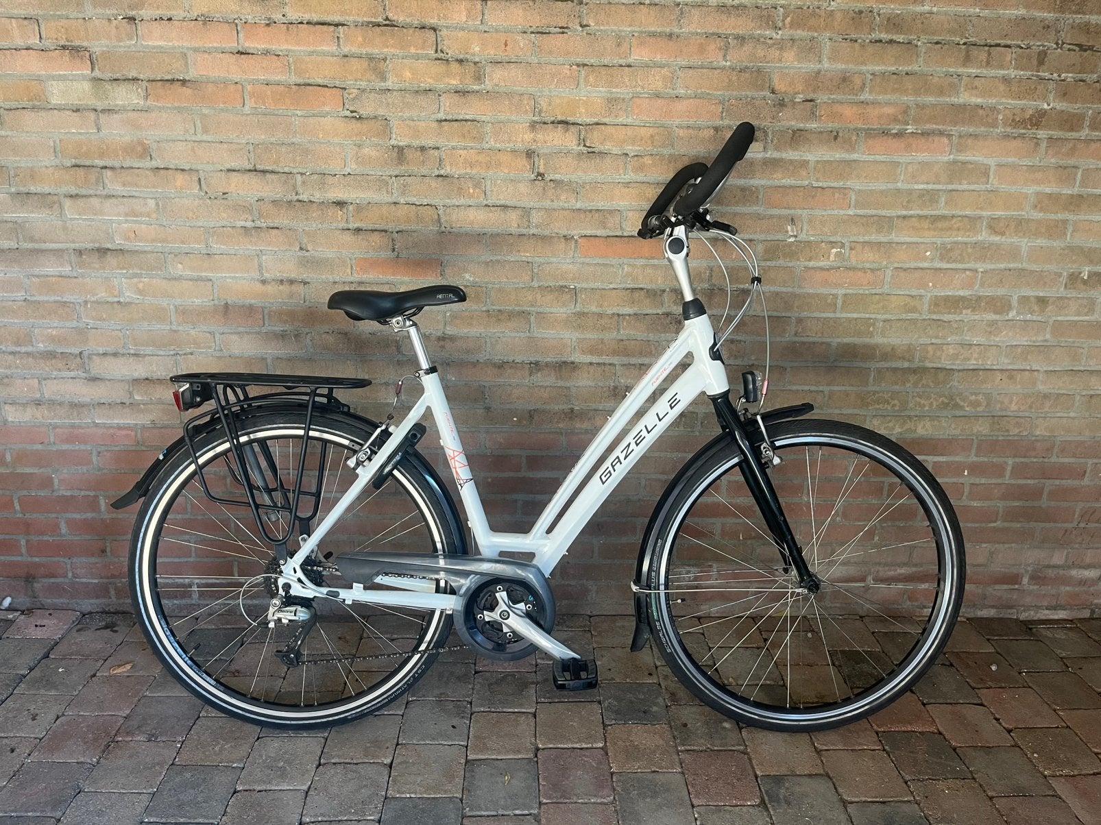 Prachtige lichtlopende Gazelle fuente tourfiets!, Ophalen, 28 inch, 53 tot 56 cm, Velgrem