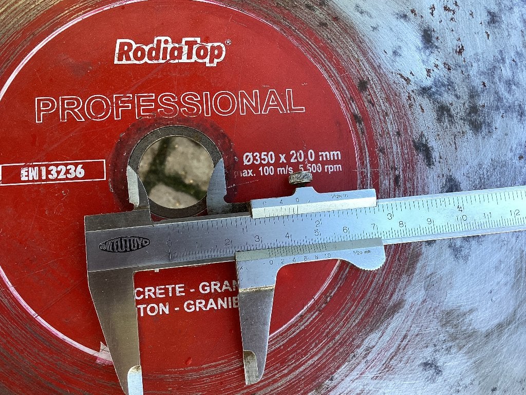 Zaagblad, Doe-het-zelf en Verbouw, Gereedschap | Zaagmachines, Gebruikt, Cirkelzaag, 70 mm of meer, Ophalen of Verzenden