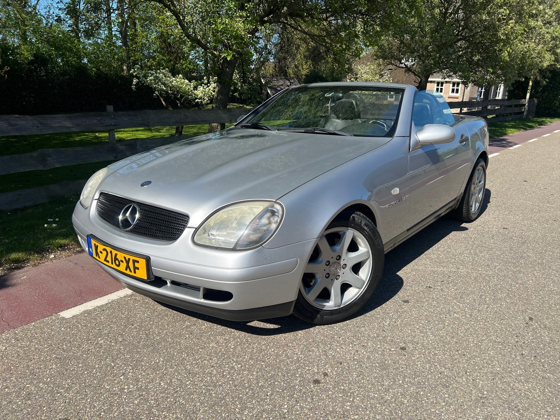 Mercedes-Benz SLK-klasse 230 K. Cabrio, Euro 2, Achterwielaandrijving, Gebruikt, 4 cilinders