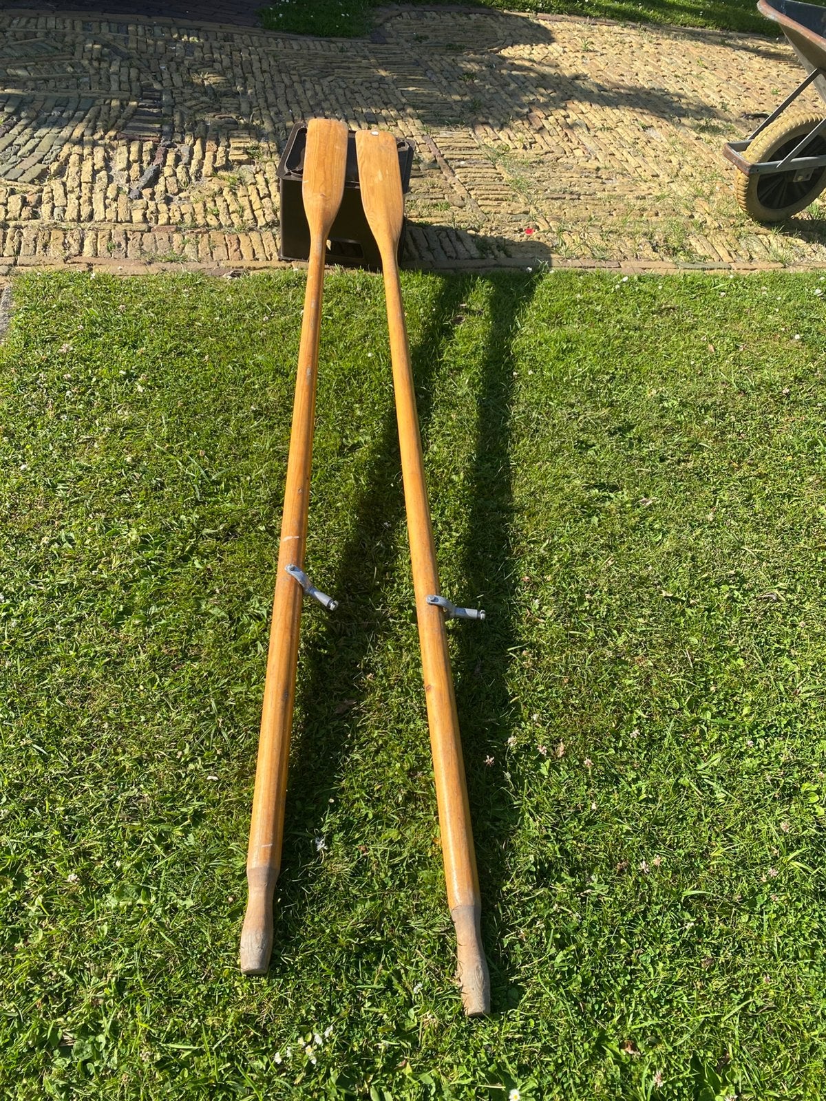 Houten Peddels 2.25, Watersport en Boten, Peddels, Ophalen, Zo goed als nieuw