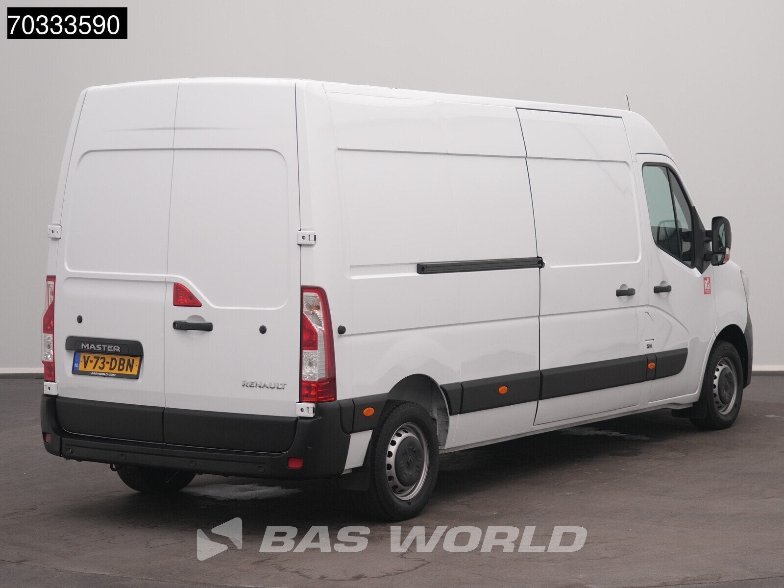 Renault Master 150PK L3H2 150PK LED Airco Cruise Navi Parkee, Multifunctioneel stuurwiel, Stof, Gebruikt, Euro 6