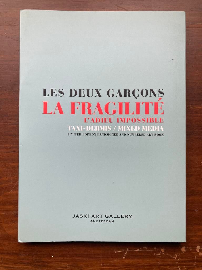 Les Deux Garçons - La Fragilité - Jaski Art Gallery, Ophalen of Verzenden